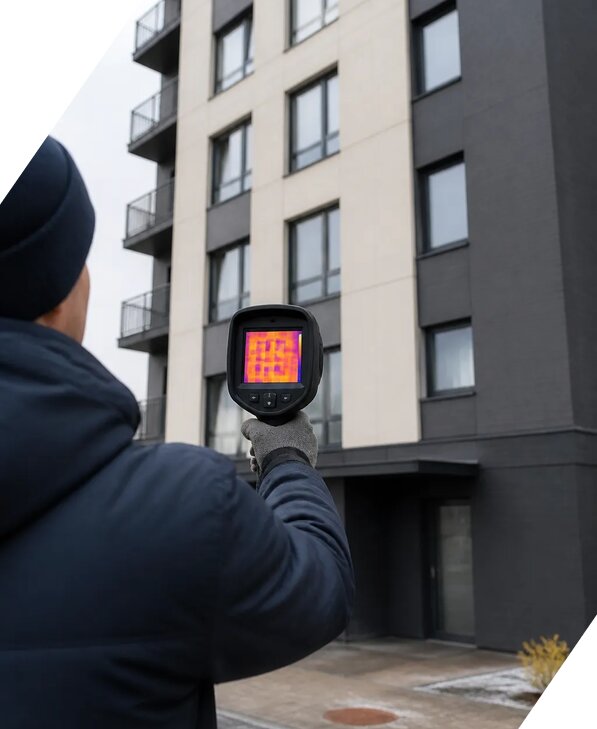 Тепловизионное обследование зданий в Вязьме от 5141 р. | ЭкспертизаРоссия